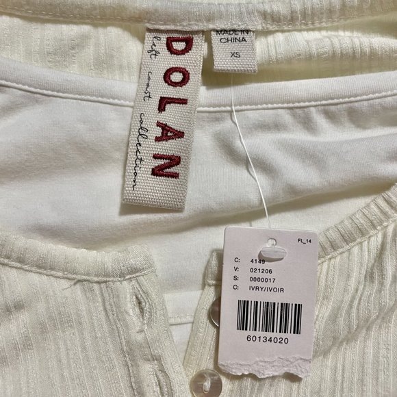 Dolan “Orla” (Anthropologie) Ivory Henley Maxi Dress – NWT - Picture 5 of 5